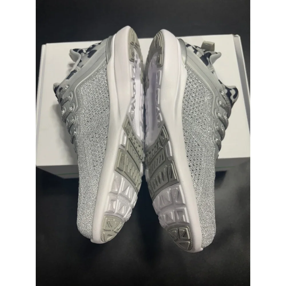 APL NEW TechLoom Tracer Knit Training Sneaker Sliver/Black/Leopard‎ 5.5 MSRP$280